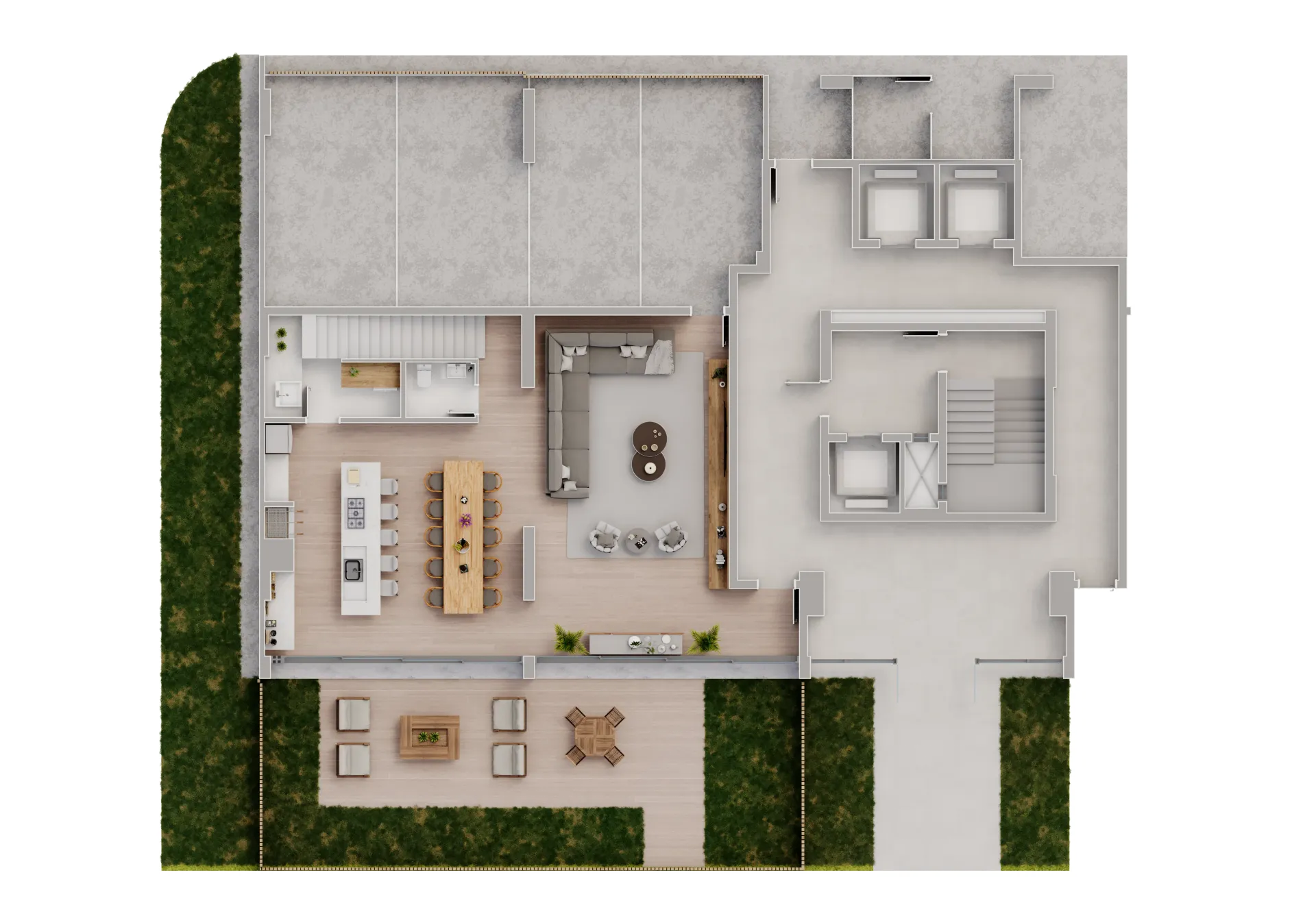 Planta Garden 01 - Térreo